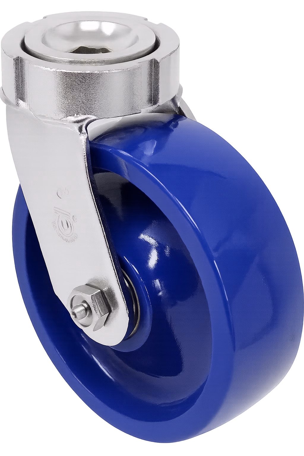 Stainless Steel Stem Caster Model G15 - up to 1,500 lbs - (3/4" - 1")